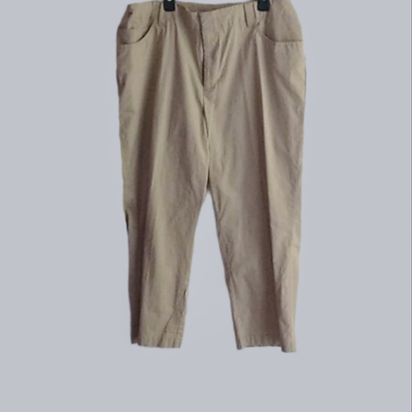 Women's Venezia Khaki Pants - Picture 6 of 9